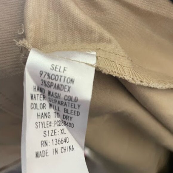 LA'VITE | Belted Military Midi Wrap Dress | Khaki | Size XL | NWOT - Picture 5 of 6